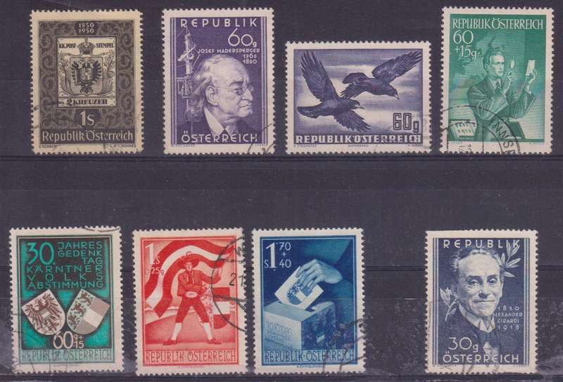 R12 SALE - COLLECTION OF AUSTRIAN STAMPS