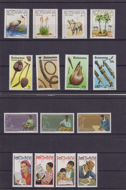 R15 SALE - COLLECTION OF BOTSWANA STAMPS - MINT
