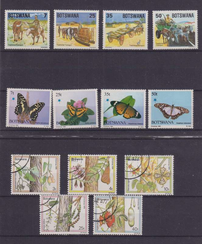 R15 SALE - COLLECTION OF BOTSWANA STAMPS - MINT & USED