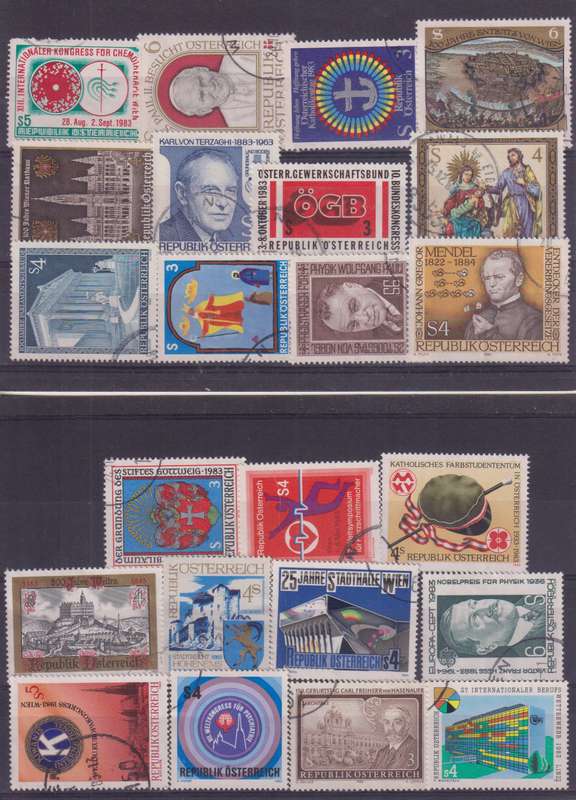 R12 SALE - COLLECTION OF AUSTRIAN STAMPS