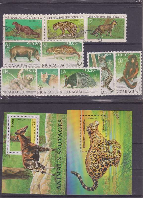 R12 SALE - COLLECTION OF THEMATIC STAMPS - WILDLIFE