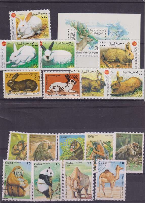 R12 SALE - COLLECTION OF THEMATIC STAMPS - WILDLIFE