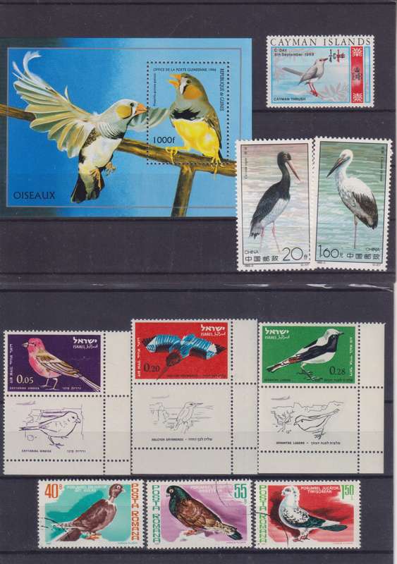 R12 SALE - COLLECTION OF THEMATIC STAMPS - BIRDS