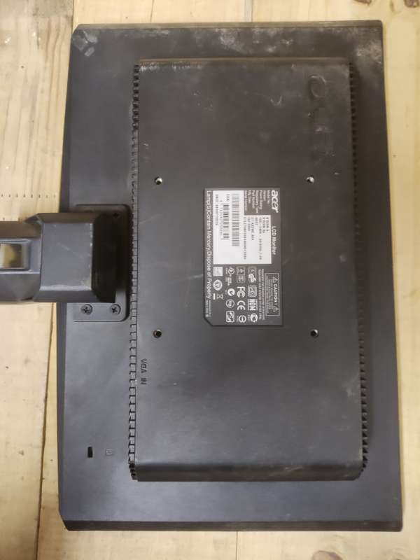 Acer X153W Monitor