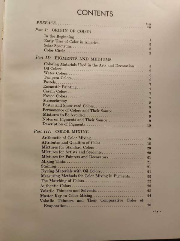 Principles of Color and Color Mixing - J.H.Bustanoby