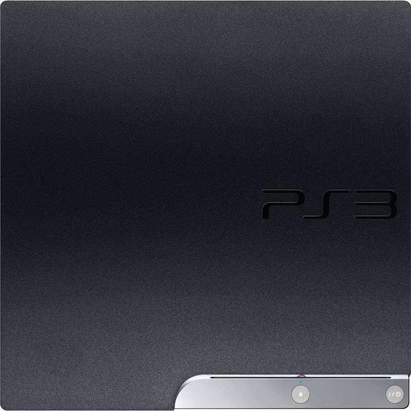 Sony PlayStation 3 Slim 120GB Console + 2 New Controllers + 6 Games (PS3)