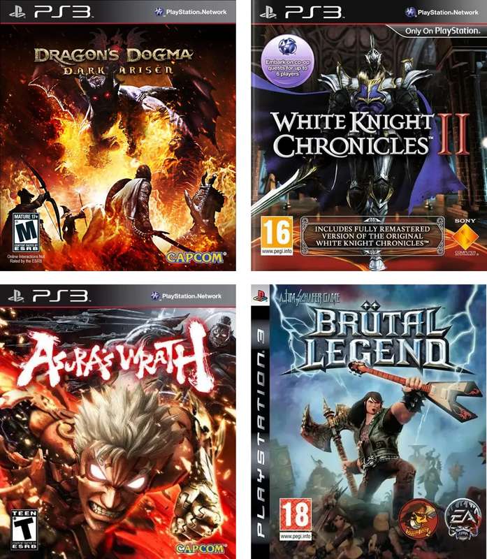 PlayStation 3 Games Pack (4 PS3 Games)