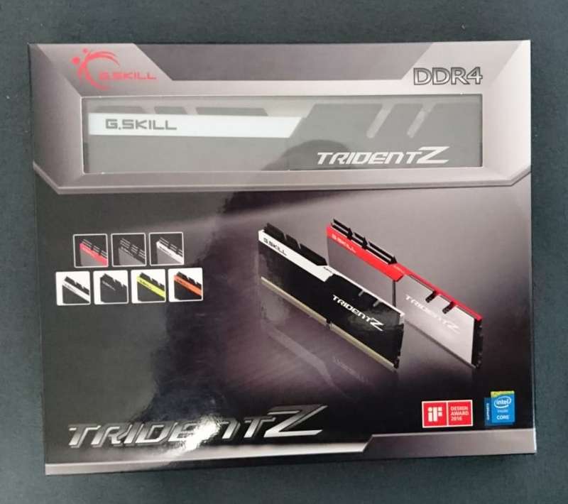 G.Skill TridentZ 16GB (2x8GB) DDR4-3200MHz Desktop Memory
