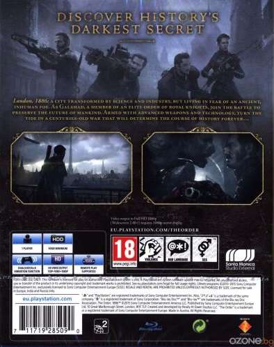 The Order: 1886 (PlayStation 4) - Brand New and Sealed