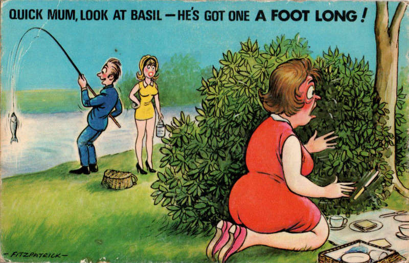 Postcard-Bamforth- Printed in England- COMIC Series No. 70