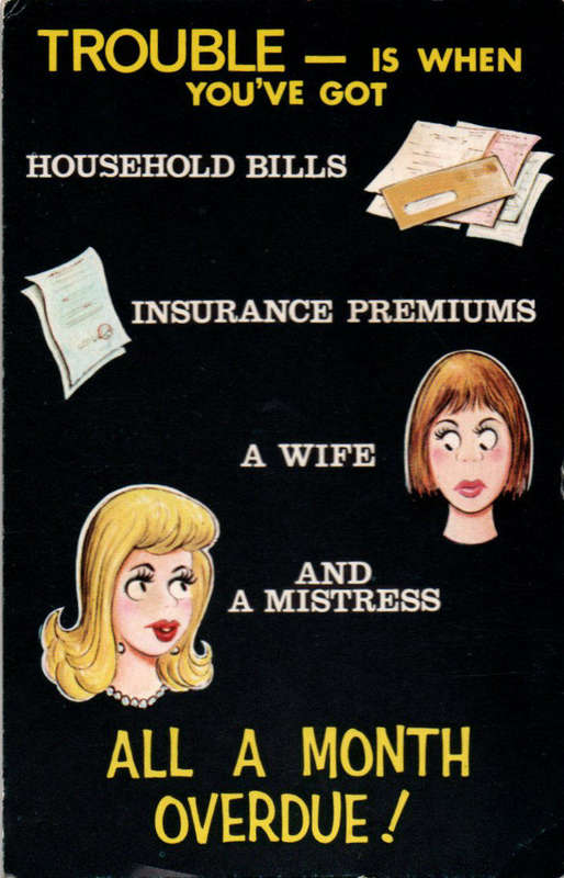 Postcard-Bamforth- Printed in England- COMIC Series No. 794