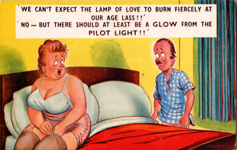 Postcard-Bamforth- Printed in England- COMIC Series No. 2248