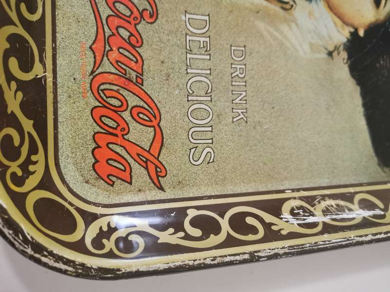 Vintage Coca Cola tray