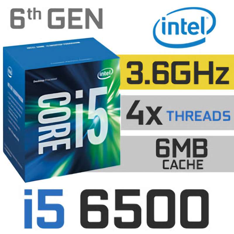 Intel® Core i5-6500 Processor Quad Core CPU