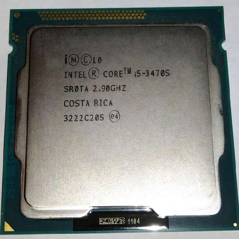 Intel® Core i5-3470S Processor Quad Core CPU