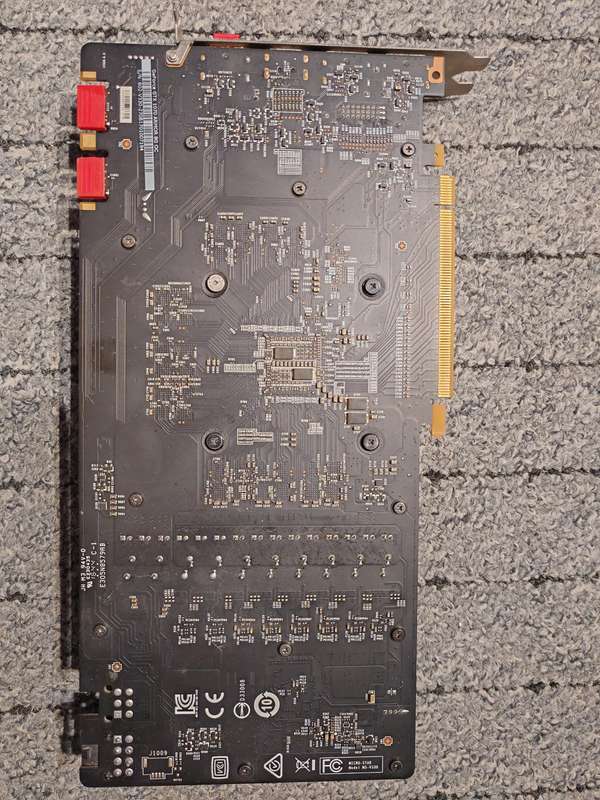MSI GTX 1070 8G ARMOR OC graphics card