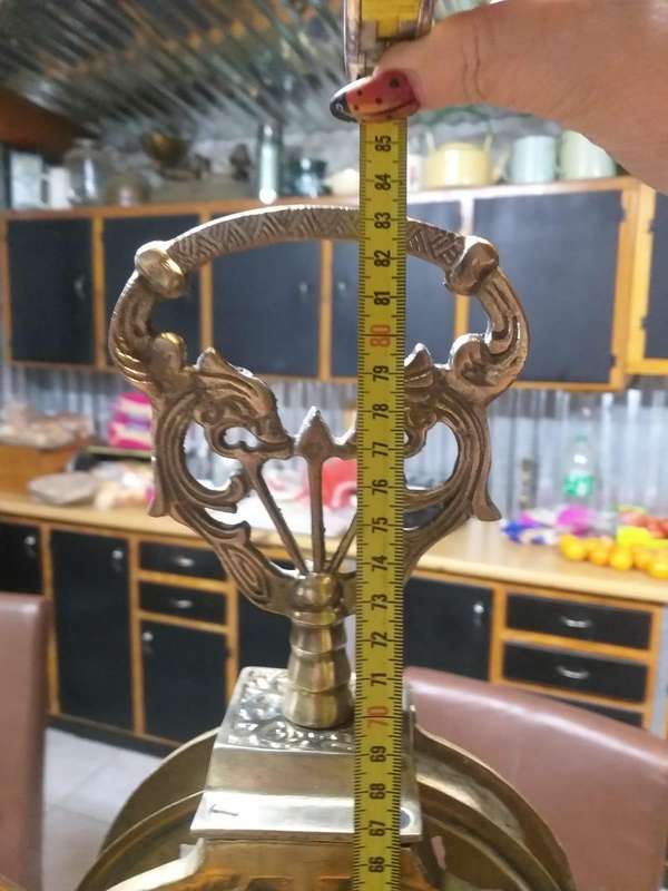 1920 Victorian Solid Brass Peacock Fireplace Grid