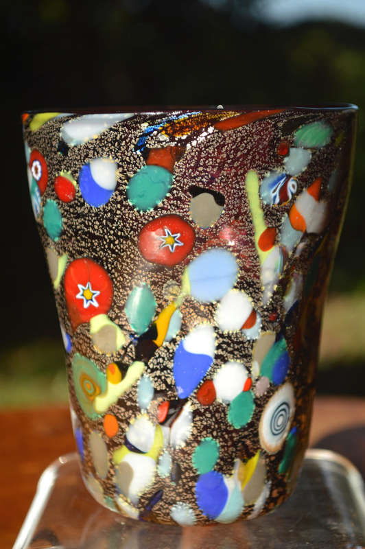 MAGNIFICENT BEAUTY. BRAND NEW, SIGNED & IN ORIGINAL PACKAGING. MURANO TUMBLER IMPORTED FROM ITALY!