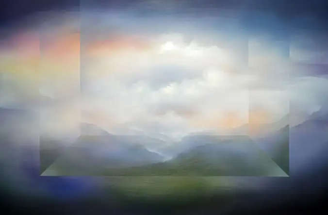 ANTON UYS (1947-) : `EARTH ALTAR`: SIGNED, DATED & NUMBERED ORIGINAL PHOTOLITHOGRAPH (ED 100)