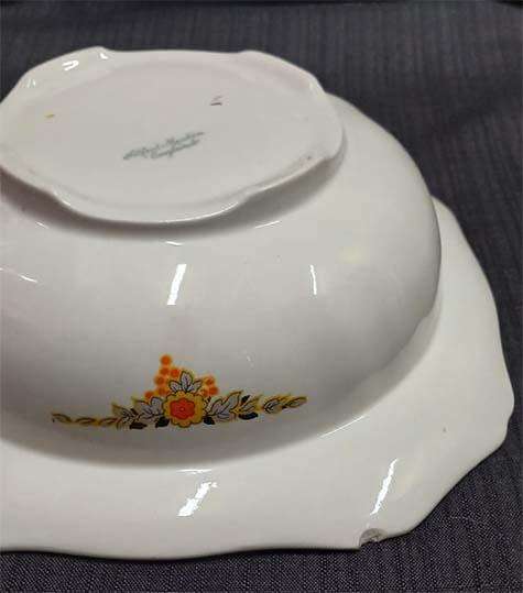 Vintage Alfred Meakin England Large Pudding / Dessert Bowl