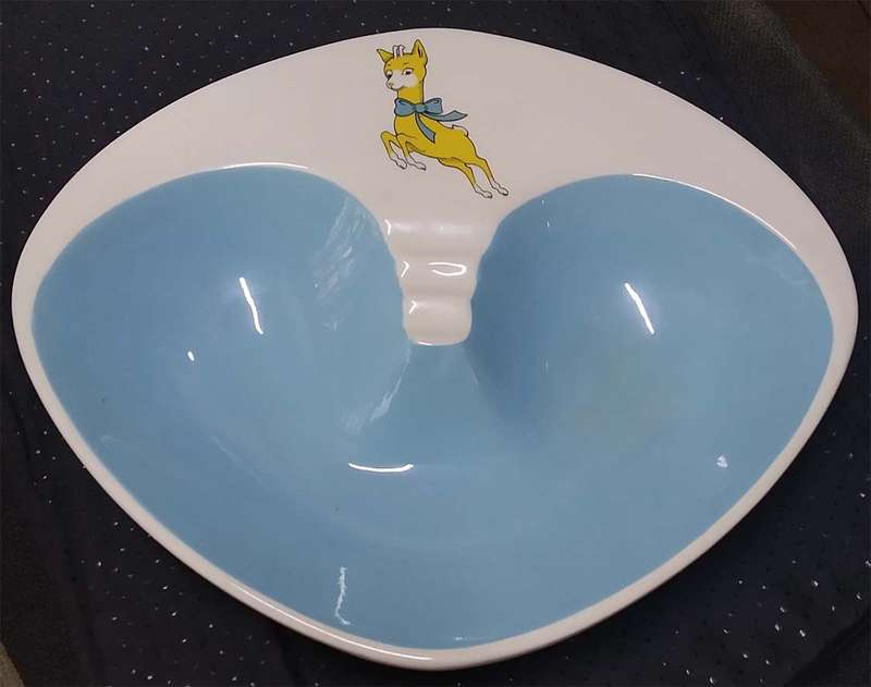 Beswick Porcelain Babycham Ashtray - 1960's / 1970's