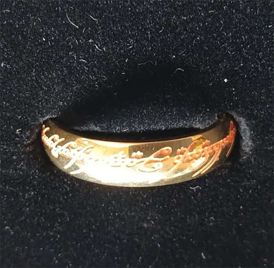 Of Elven Make Elf Ring - 18K Gold Plated - Size 11