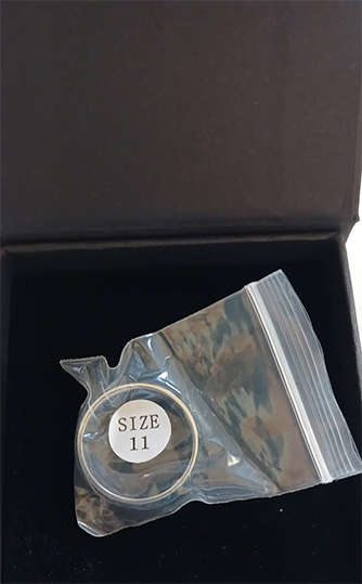 Of Elven Make Elf Ring - Stainless Steel Silver - Size 11