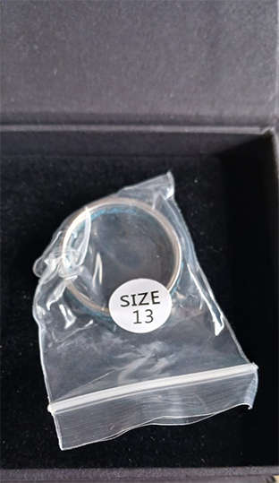 Of Elven Make Elf Ring - Stainless Steel Silver - Size 13