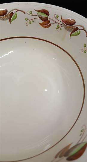 Pair of Large Vintage Grindley Pudding / Dessert Bowls