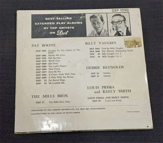 7 Single (7") - Pat Boone - Beyond the Sunset