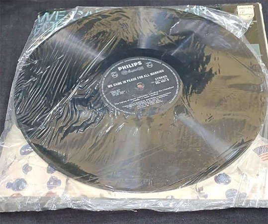 Vinyl LP Record - We Came In Peace For All Mankind