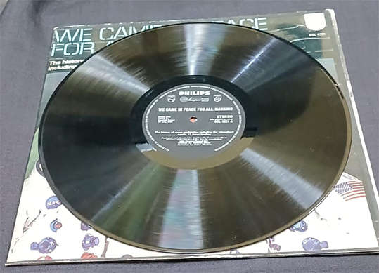 Vinyl LP Record - We Came In Peace For All Mankind