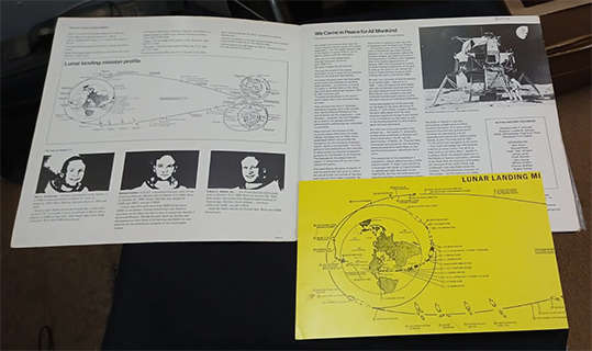 Vinyl LP Record - We Came In Peace For All Mankind