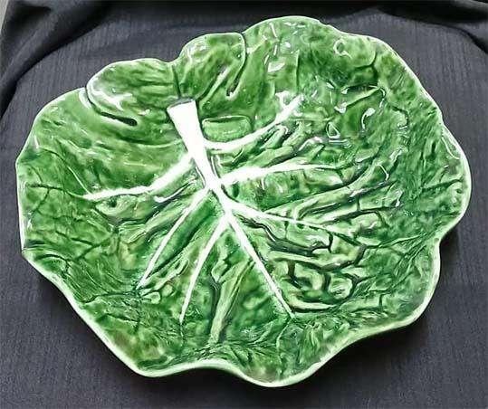 Rare Vintage Large Portuguese SUBTIL Ceramic Salad Bowl