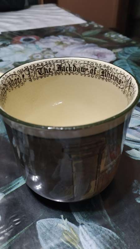 Vintage 1930's English Royal Doulton Cardinal Teacup
