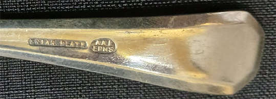 2 Silver Plated Forks from His Majesty's Cellar Restaurant