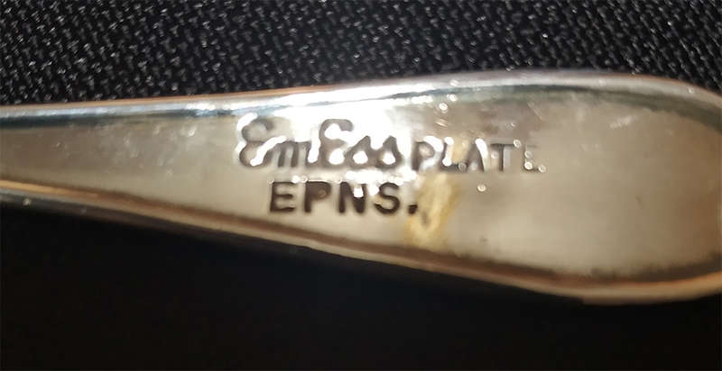 3 Silver Plated Cake Forks