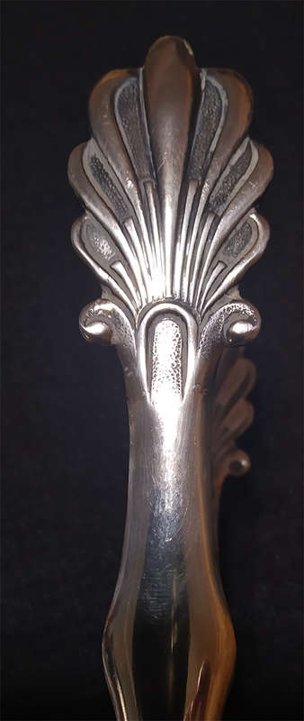 Silver Plated Ice Tongs