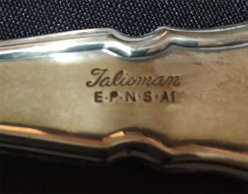Silver Plated EPNS Talisman Soup Ladle
