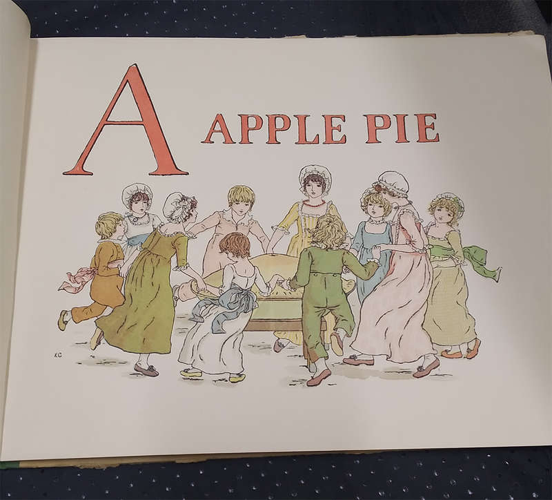 A Apple Pie by Kate Greenaway