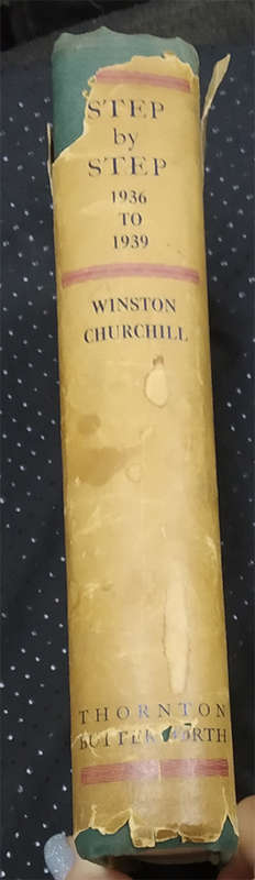 Step by Step 1936-1939 by Winston Churchill (1st Edition, 4th Impression)