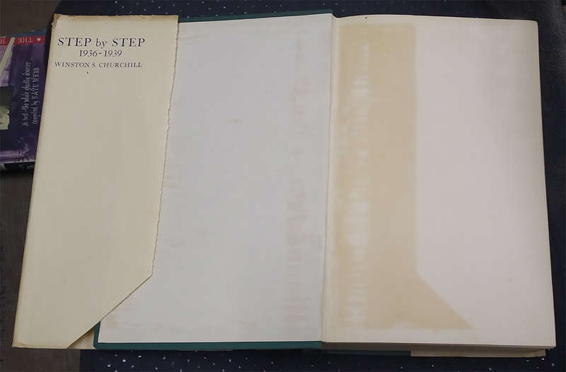 Step by Step 1936-1939 by Winston Churchill (1st Edition, 4th Impression)