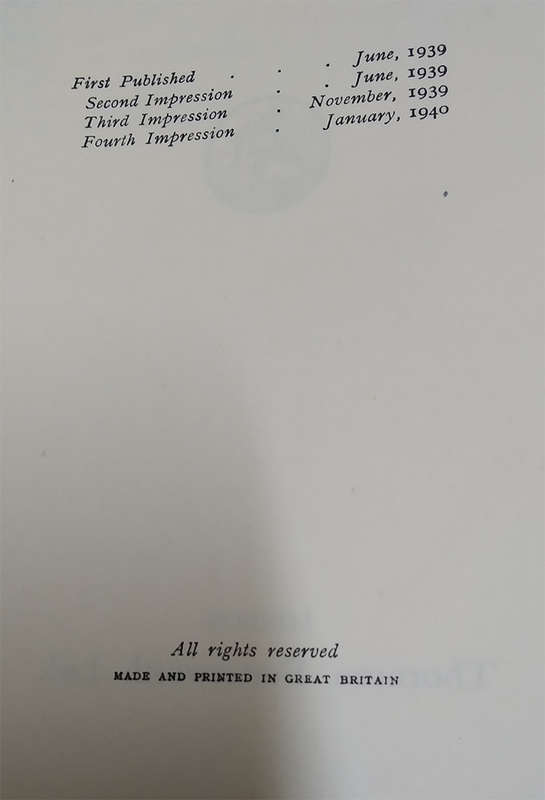 Step by Step 1936-1939 by Winston Churchill (1st Edition, 4th Impression)