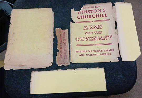 Arms and the Covenants by Winston Churchill (1st Edition)