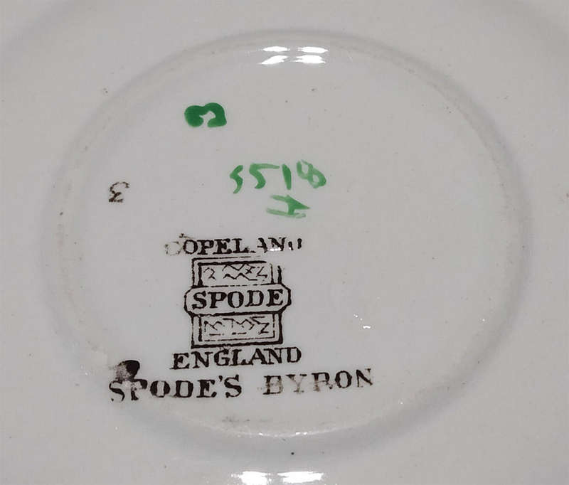 2 Cups & 1 Saucer - Spode Byron Multicolour London