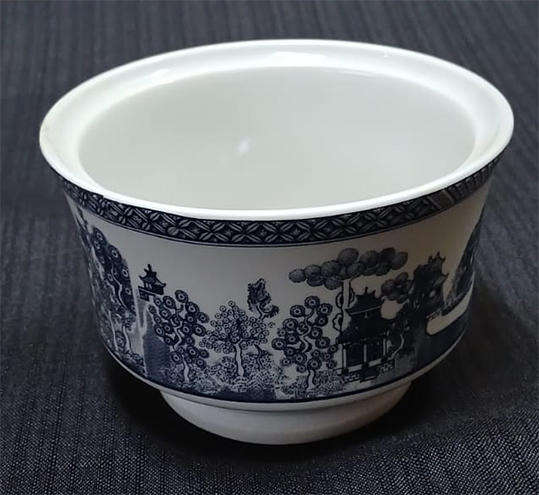 Trisa Blue Willow Sugar Bowl