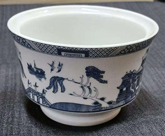 Trisa Blue Willow Sugar Bowl