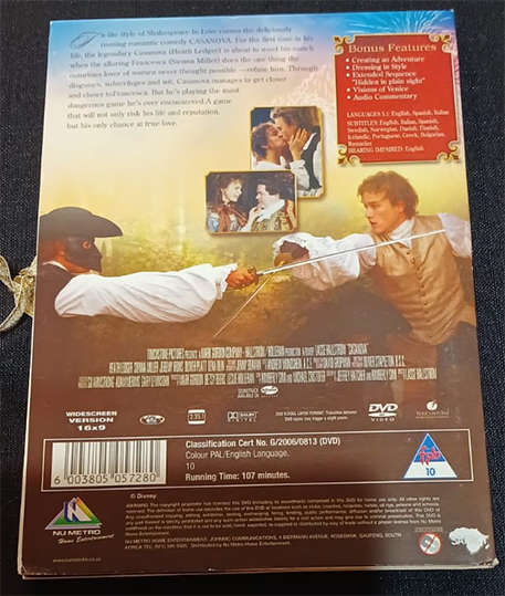 DVD - Casanova