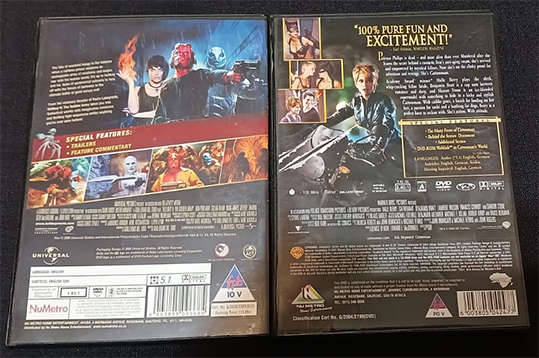 Set of 2 DVD's - Hellboy and Catwoman