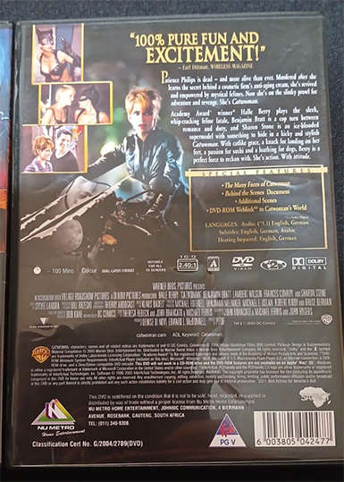 Set of 2 DVD's - Hellboy and Catwoman
